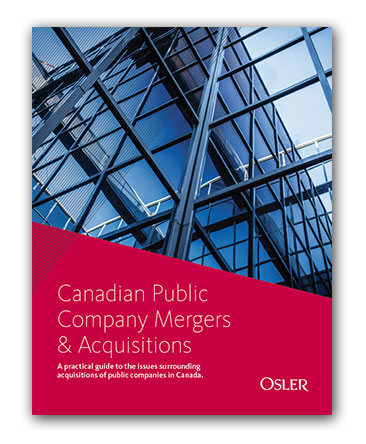 Canadian Public Company Mergers & Acquisitions: Guide