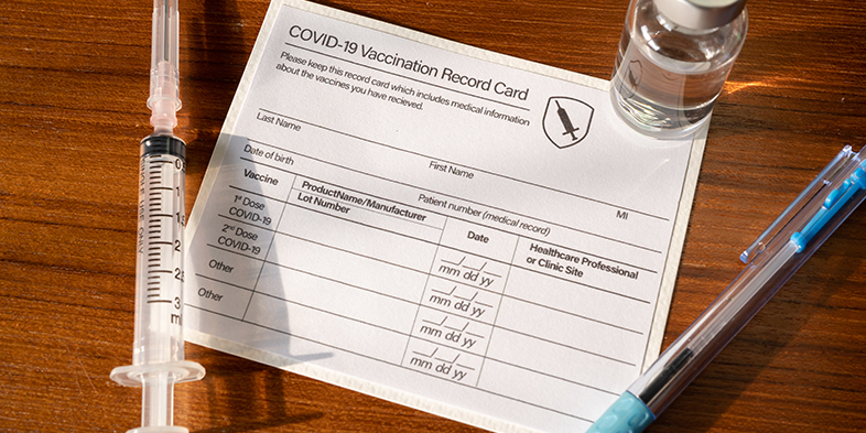 covid vaccine record