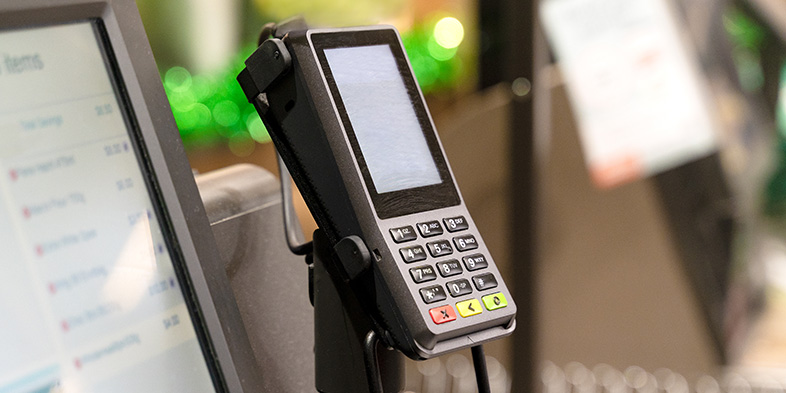 Machine at Self Checkout