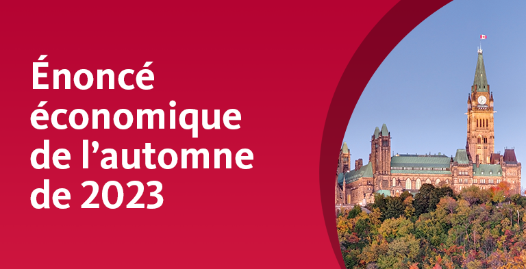 Énoncé économique de l’automne de 20233
