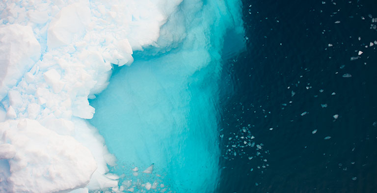 iceburg in water