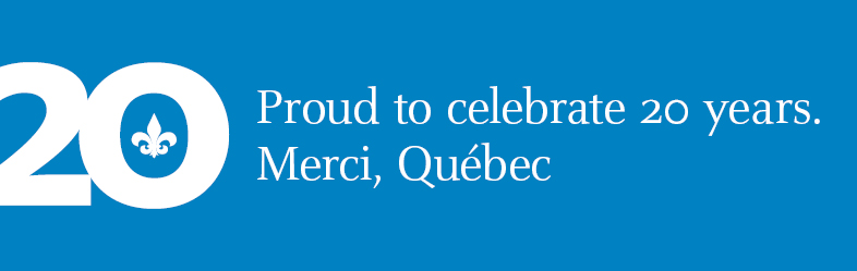 Osler Montréal 20th anniversary.