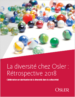 La diversité chez Osler : rétrospective de l’année 2018