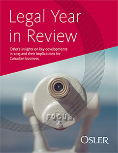 Legal Year in Review 2015