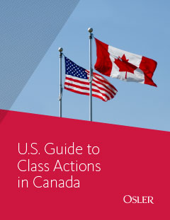 U.S. Guide to Class Actions in Canada