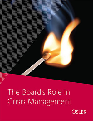 White paper: The Board’s Role in Crisis Management