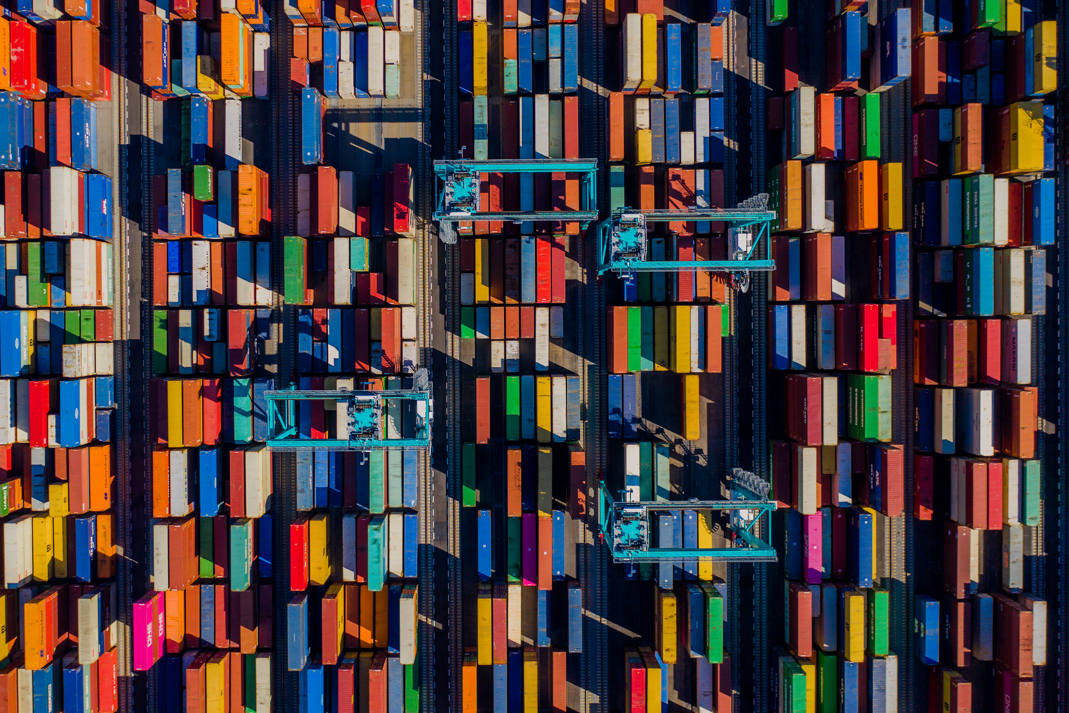 Shipping containers, distribution and supply chain